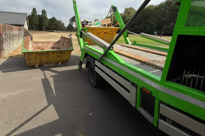 Full skip swapped at a golf club
